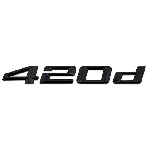 bmw 420d svart emblem