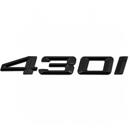 bmw 430i svart emblem