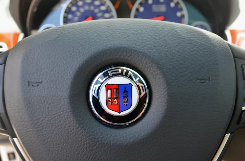 BMW ALPINA emblem till ratten rattemblem