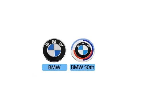 BMW emblem 11 mm 2st nyckelemblem 50th