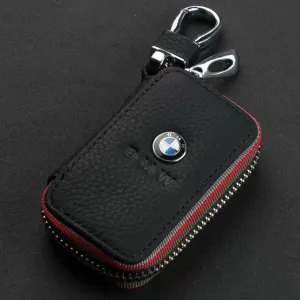 BMW nyckelfodral etui nyckelväska i läder