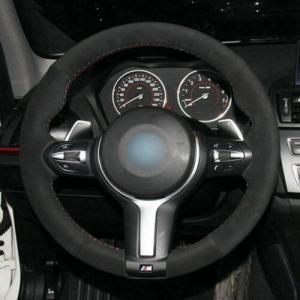 bmw f10 lci mocka läder till ratten