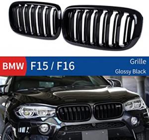 Här hittar du grillnjurar till BMW bilar som E39, E60, E61 BMW G20 njurar grill dubbelribb med kamerahål