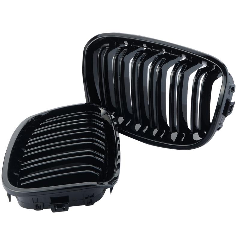 bmw grill njurar i svart krom