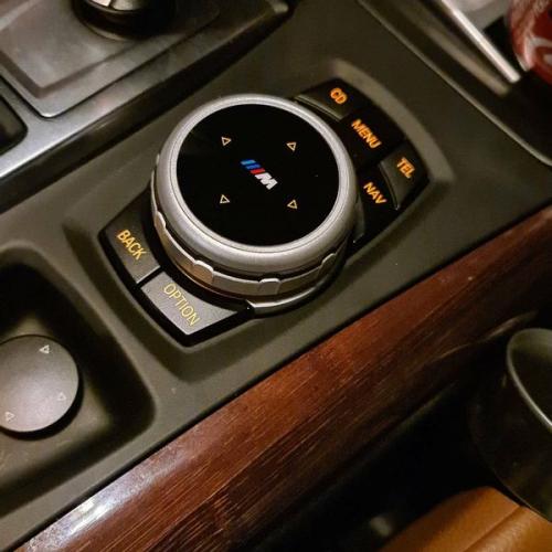 bmw idrive skal knapp med m loggo