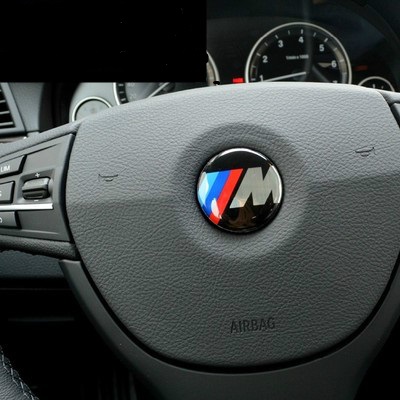 bmw m emblem till ratten 45mm