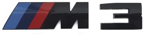 bmw m3 emblem i svart