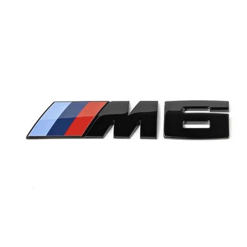 bmw m6 emblem i svart