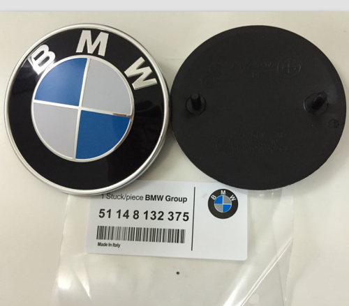 BMW emblem original till bilen 73, 78, 82 mm