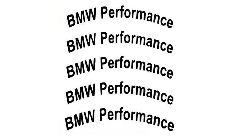 bmw performance dekaler till bromsarna bromsdekaler