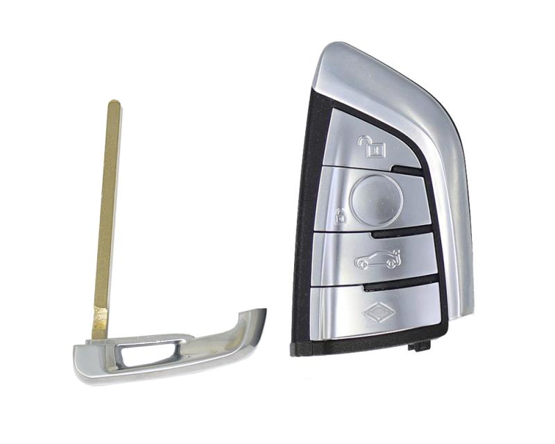 bmw smart nyckel med 4 knappar