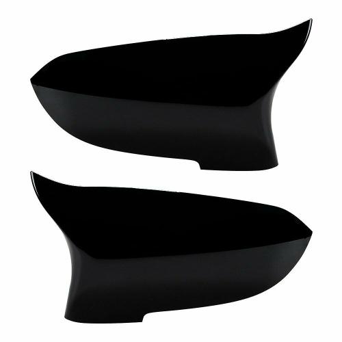 bmw speglar kåpor i blank svart f10 f11