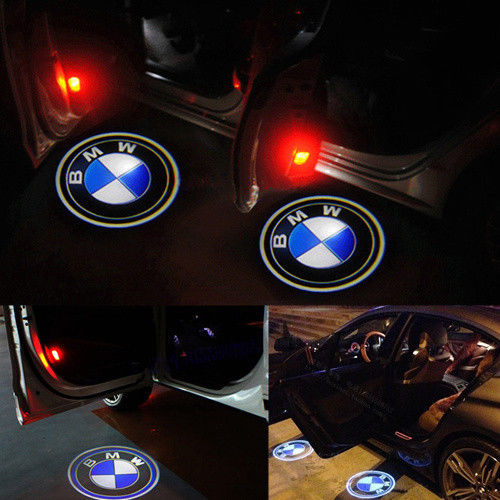 BMW dörrbelysning dörr logo