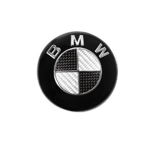 bmw kolfiber ratt emblem medium