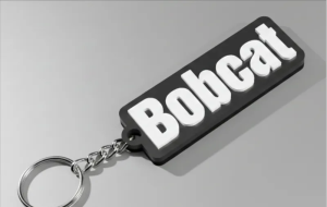 Bobcat logo nyckelring | 3D Nyckelhänge