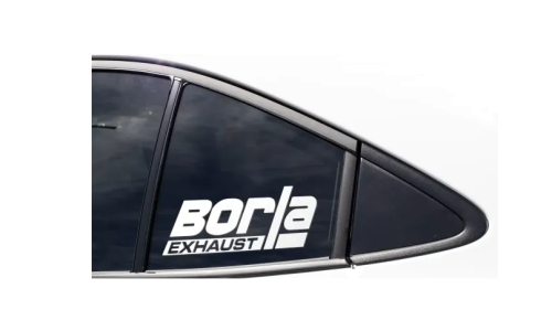 Borla Exhaust 2st dekaler dekal sticker