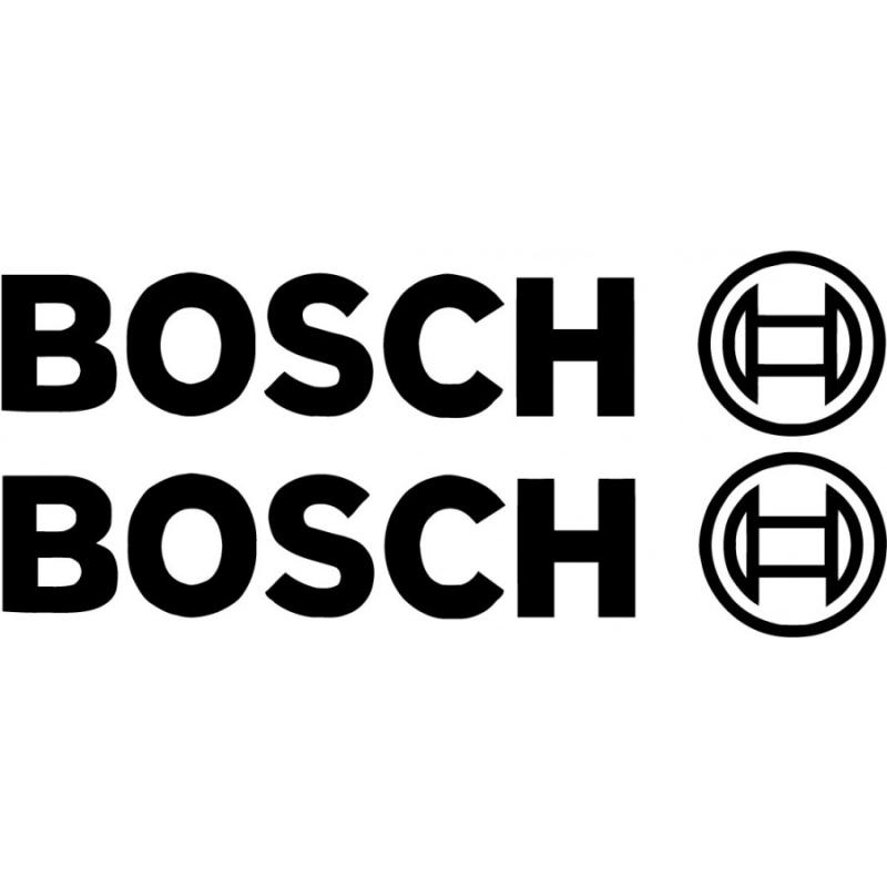 Bosch logo klistermärken dekal 2st dekaler