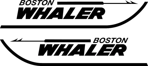 Boston Whaler båt dekal 2st dekaler