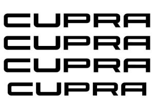 Cupra bromsdekaler dekal till bromsok