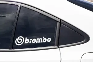 Brembo dekal 2-pack dekaler sticker till bilen