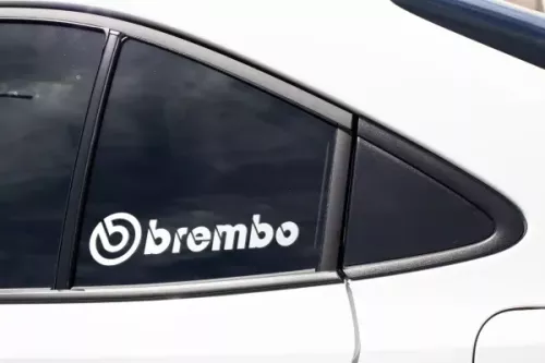 Brembo dekal 2st dekaler sticker till bilen