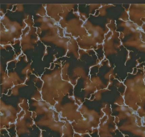 Hydro dipping film brun blixt folie