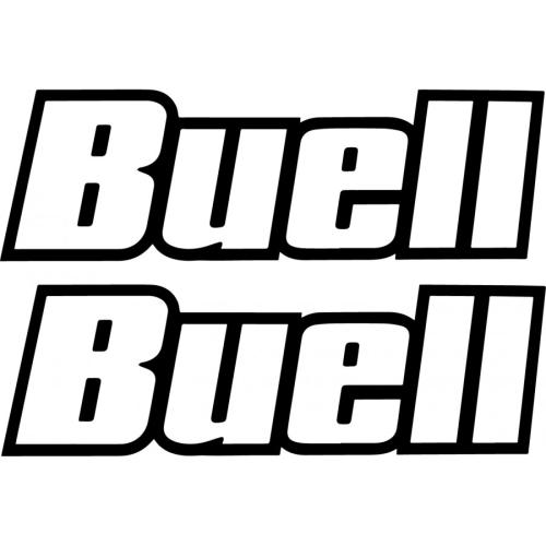Buell dekaler sticker 2st värmetålig dekal
