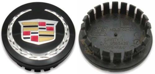 cadillac  cts centrumkåpor navkåpor i svart