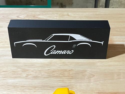 Camaro nattlampa LED dekorations lampa