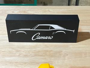 Camaro nattlampa LED dekorations lampa