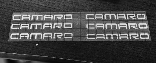 camaro dekaler till dörrhandtag