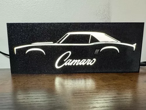 Camaro nattlampa LED dekorations lampa