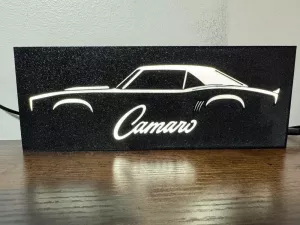 Camaro nattlampa LED dekorations lampa