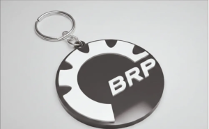 Can Am BRP Logotyp Nyckelring – 3D-designad