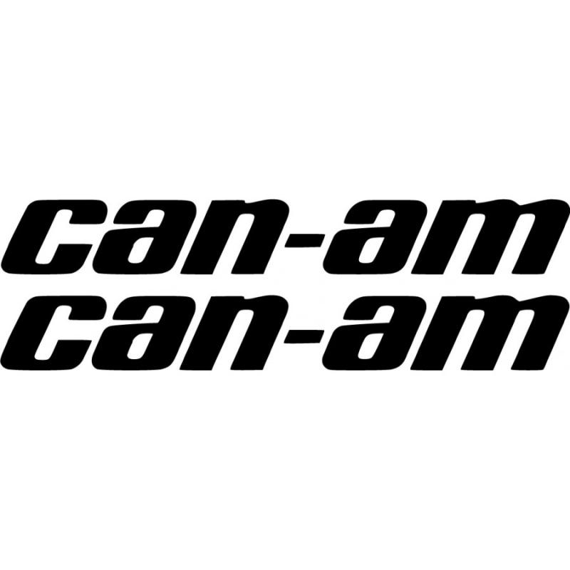 Can-Am motorcykel MC dekal 2st stickers