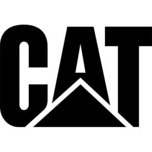 Cat logo dekaler 2 st dekal sticker