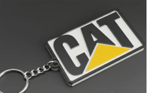 Cat logo nyckelring | 3D Nyckelhänge