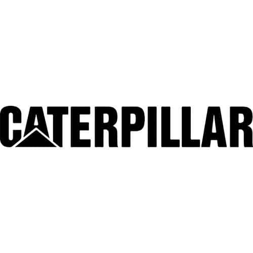 Caterpillar logo dekaler 2 st dekal sticker