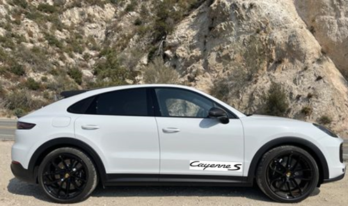 cayenne s dekaler stickers