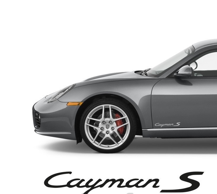Cayman S stickers dekaler till bilen