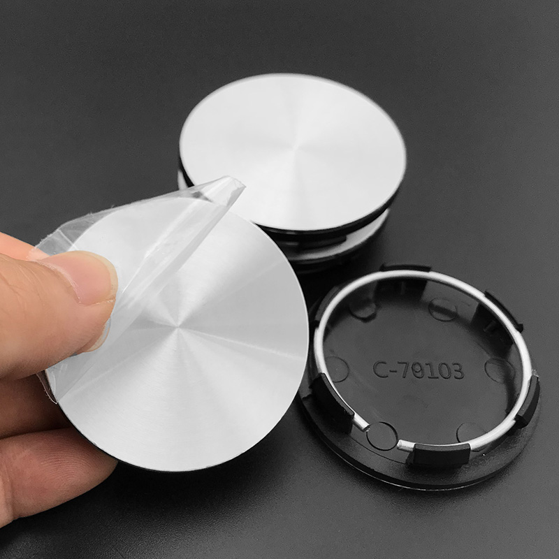 centrumkåpor silver universal 51 mm