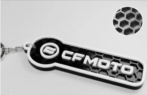 CF Moto logotyp Nyckelring – 3D-designad