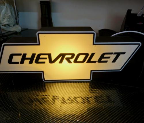 Chevrolet nattlampa perfekt till garage