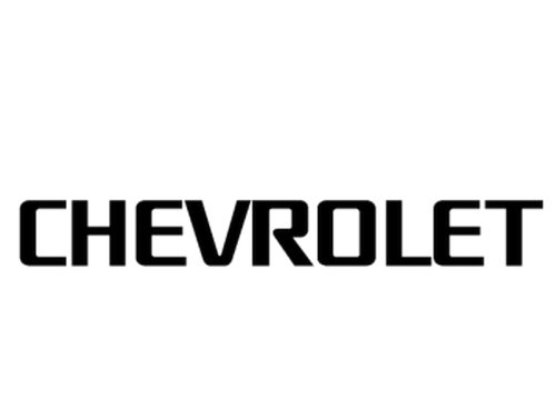 Chevrolet dekal 2st dekaler till bilen