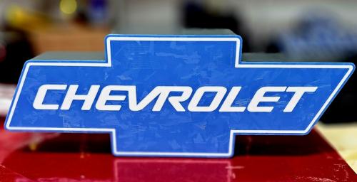 Chevrolet nattlampa perfekt till garage