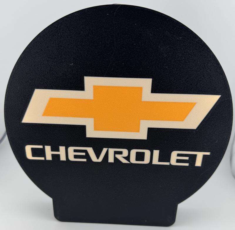 Chevrolet nattlampa rund modell lampa