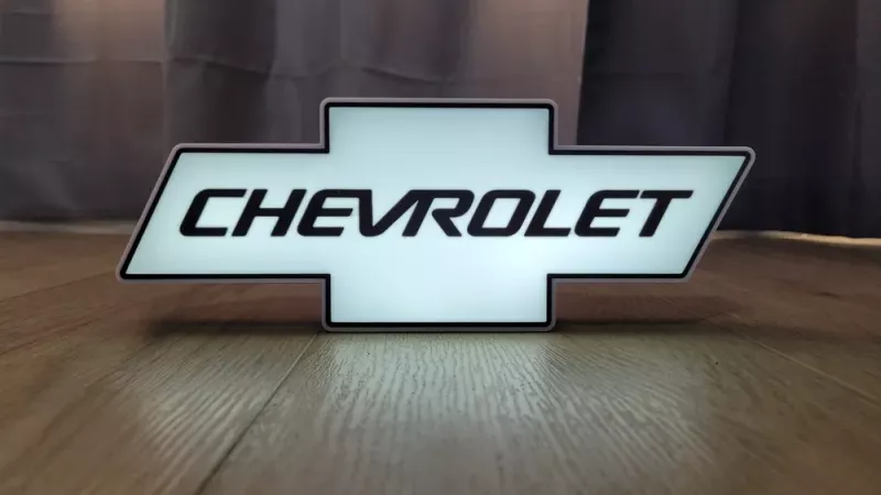 Chevrolet nattlampa perfekt till garage