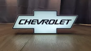 Chevrolet nattlampa perfekt till garage