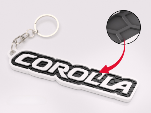 Toyota Corolla nyckelring nyckelhänge