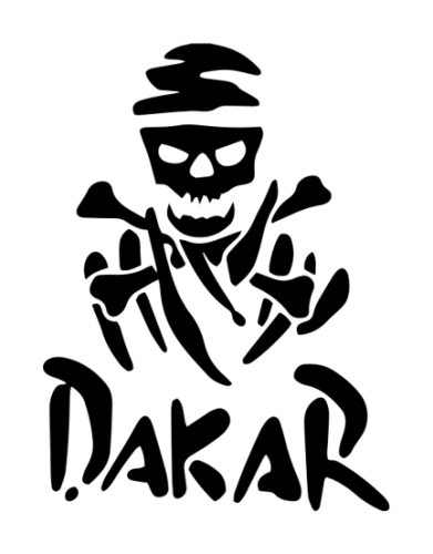 dakar doskalle skull dekal dekaler